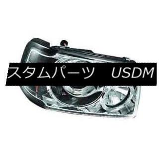 ヘッドライト IPCW CWS-507C2 01-11フォードレンジャー用クロームハウジングプロジェクターヘッドライトのペア IPCW CWS-507