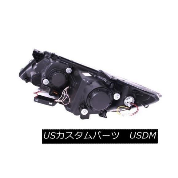 ヘッドライト ANZO 121459キアオプティマ用2クロームCCFLハロープロジェクターヘッドライトセット ANZO 121459 Set of 2_1
