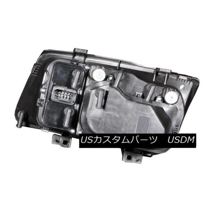 ヘッドライト ANZO 121369 1999.5-2005 VW Jetta用ブラックハロープロジェクターヘッドライト2個セット ANZO 1213の画像
