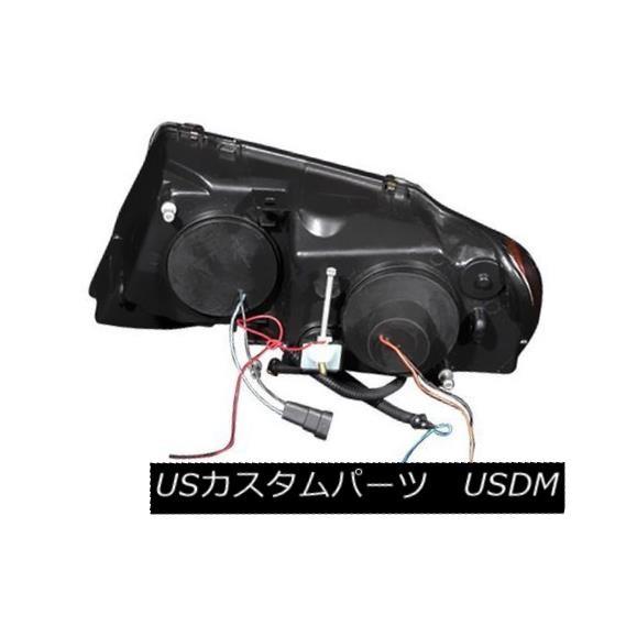 ヘッドライト ANZO 111044 99-04グランドチェロキー用クロームハロープロジェクターヘッドライトセット ANZO 111044 Set oの画像
