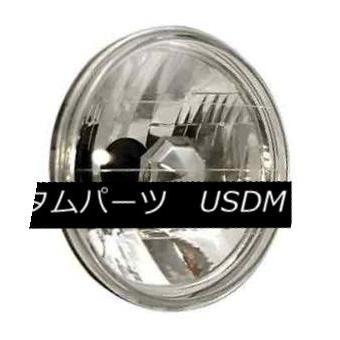 ヘッドライト ANZO 841002ユニバーサル7 \"円形ハロゲンクリスタルカットヘッドライト交換 ANZO 841002 Single Univer"