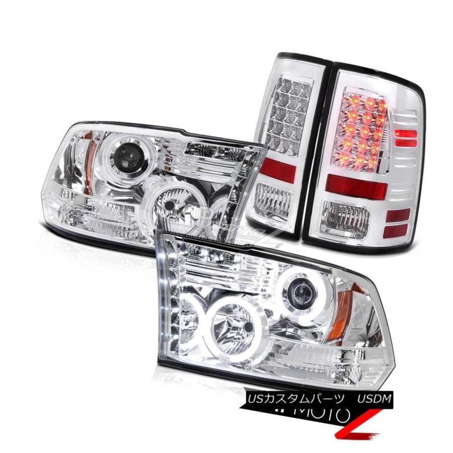 ヘッドライト 15-18 CCFLエンジェルアイプロジェクターヘッドライト+クロ 私はLed TailLight 09-11