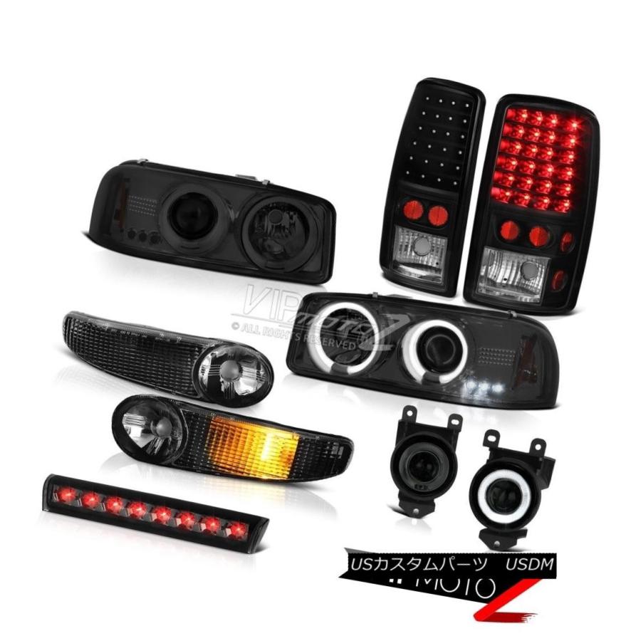 ヘッドライト CCFL HaloヘッドライトテールライトLED FogLightルーフストップランプ01-06 Yukon XL Denali CCF