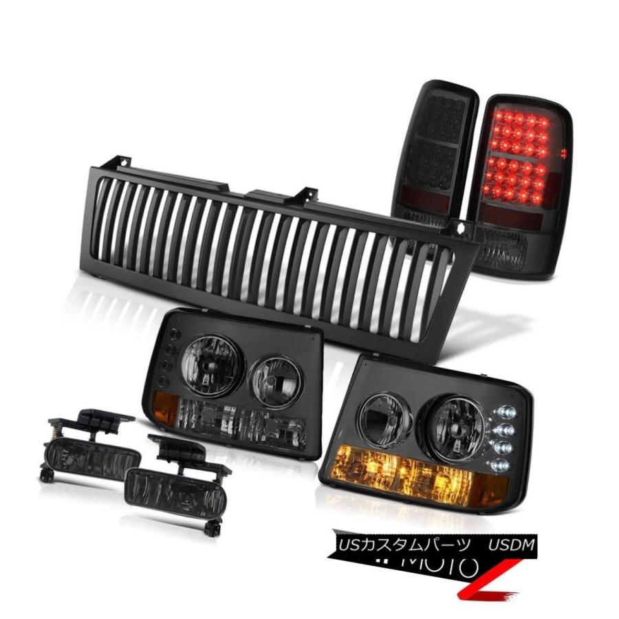 ヘッドライト 00 01 02 03 04 05 06郊外8.1Lヘッドライト煙LEDブレーキTaillamp Fog Grille 00 01 02