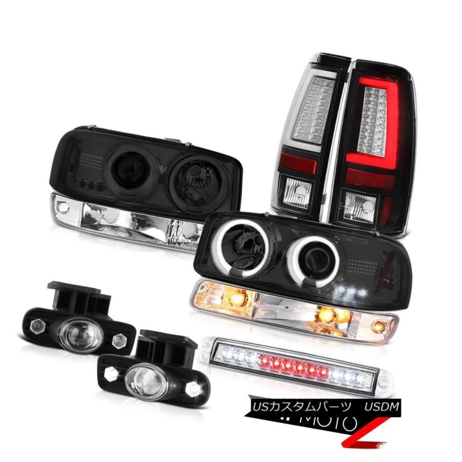 ヘッドライト 99-02 Sierra GMT800テールランプハイストップランプターンシグナルフォグCCFLヘッドライト 99-02 Sierra