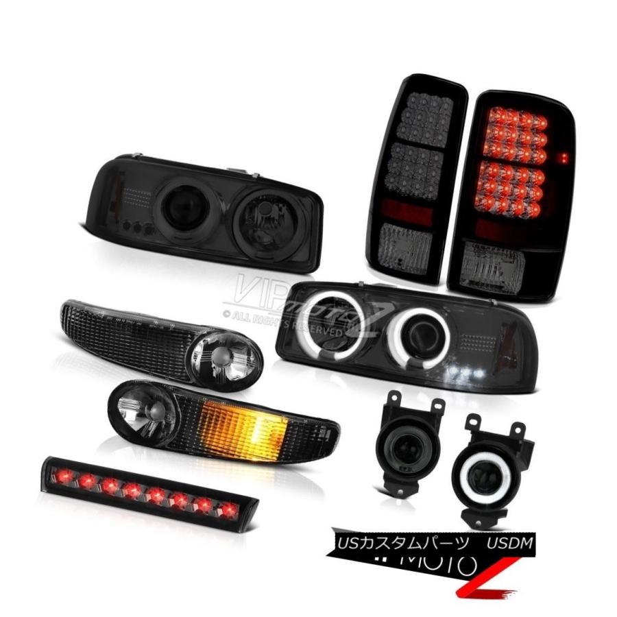 ヘッドライト パーキング信号バンパーLEDテールライト2001-2006ユーコンデュアルCCFL Haloヘッドライト Parking Signal