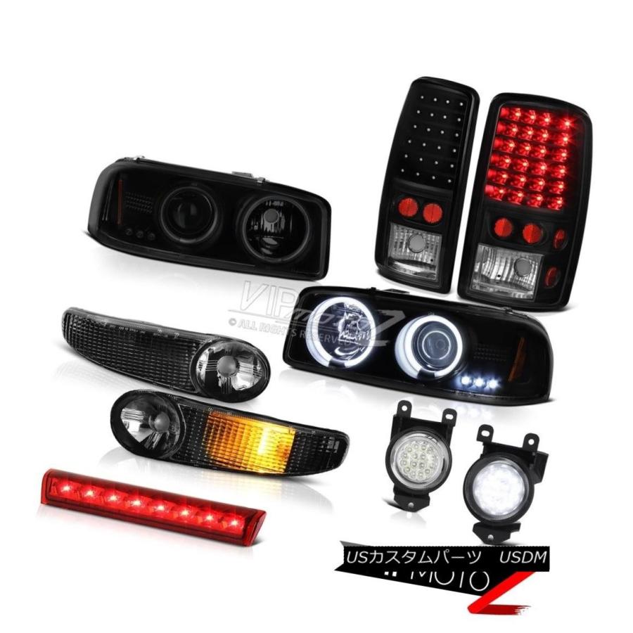 ヘッドライト CCFL Halo DRLデナリヘッドライトバンパーLEDテールライトFogLamps Roof 01-06 Yukon CCFL Ha