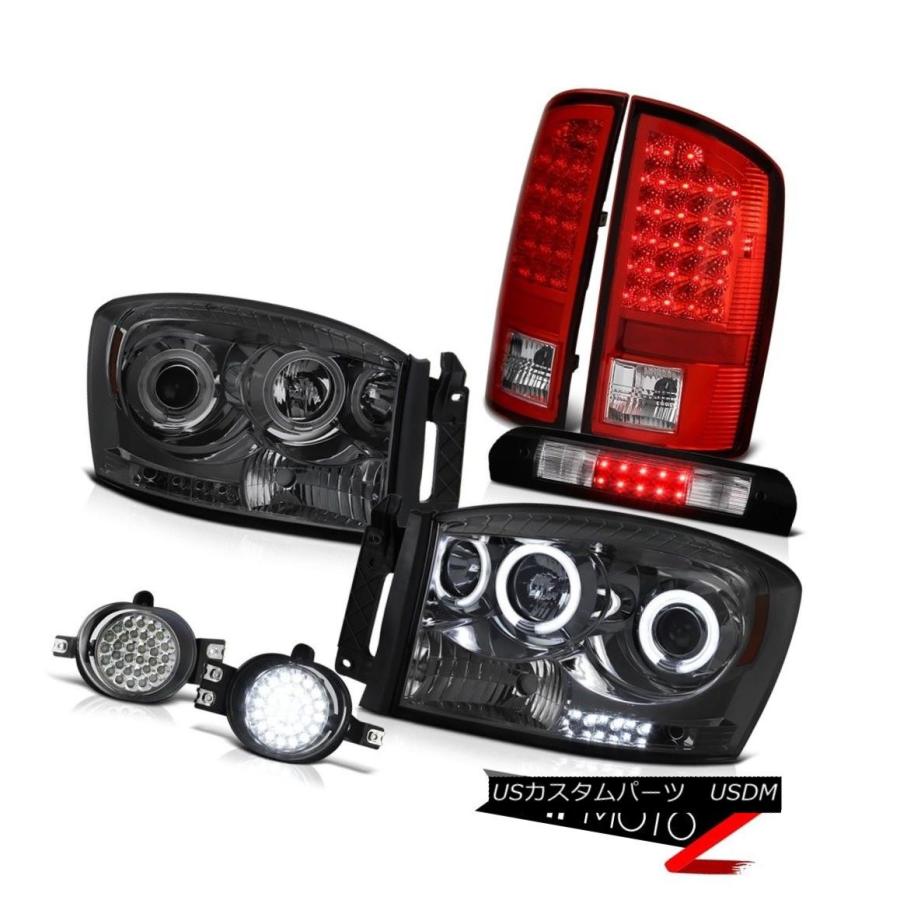 ヘッドライト 07 08ダッジラム1500 CCFLヘッドライトLED信号テールライトフォグライト屋根停止 07 08 Dodge Ram 1500