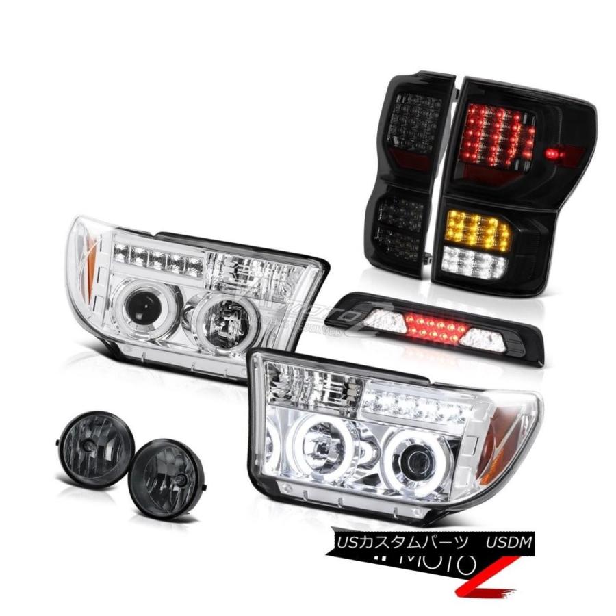 ヘッドライト 2007-2013 Toyota Tundra SR5 Taillamps第3ブレーキライトヘッドランプフォグランプクール 2007-2