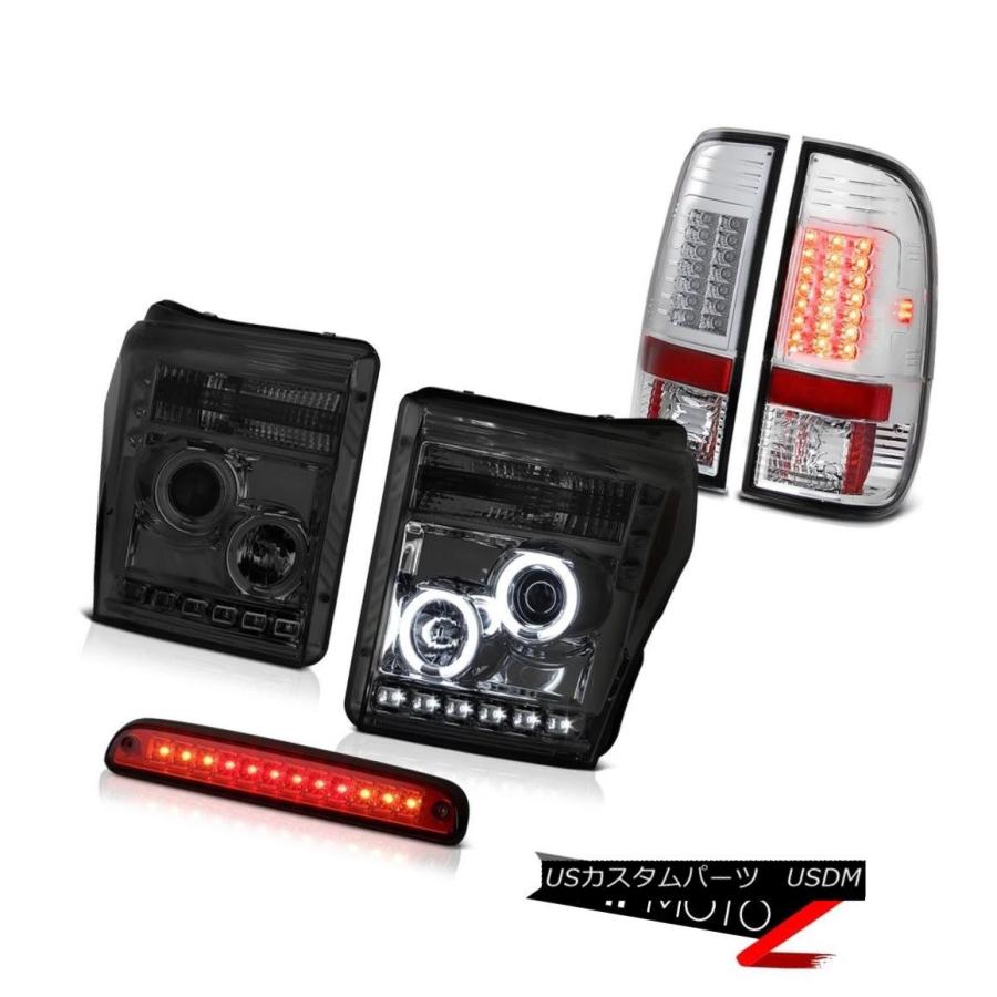 ヘッドライト 11 12 13 14 15 16 F250 6.7Lレッドハイストップランプテールブレーキライトヘッドランプクール 11 12 13