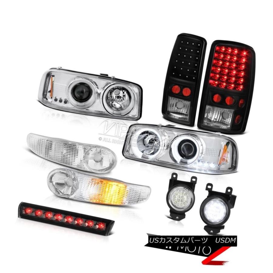 ヘッドライト 01-06デナリCCFLハローヘッドライトL.E.DリアテールライトFogLight第3ブレーキLED 01-06 Denali CCF