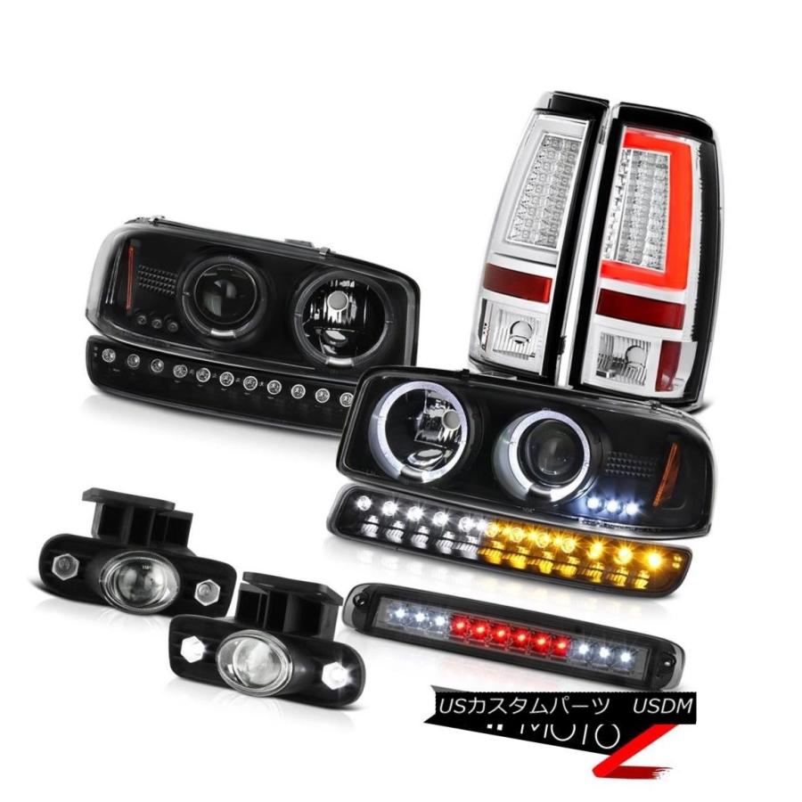 ヘッドライト 1999-2002 Sierra SLテールランプ第3ブレーキランプ駐車霧ヘッドランプライトバー 1999-2002 Sierra SL
