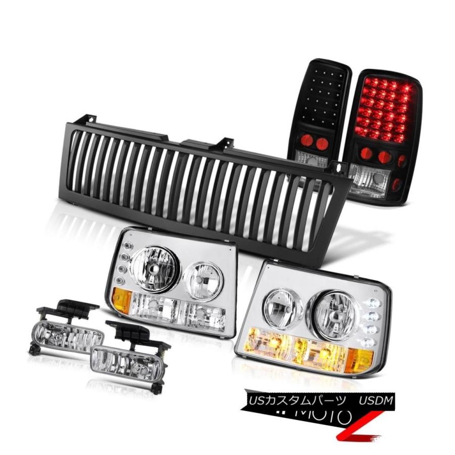 ヘッドライト ヘッドライトLED 00 01 02 03 04 05 06郊外LSブラックテールライトバンパーフォググリル Headlight LED