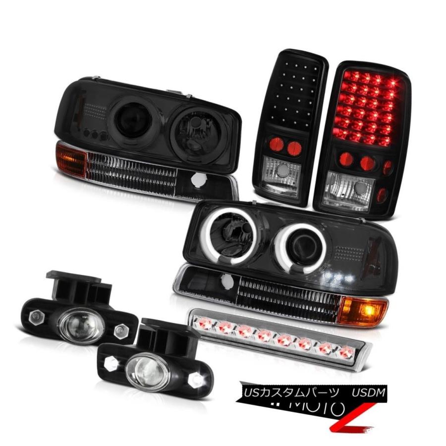 ヘッドライト 2000-06ユーコンティンテッドCCFLハローヘッドライトバンパーLEDタイルランプフォグライトルーフブレーキ 2000-06 Yuk