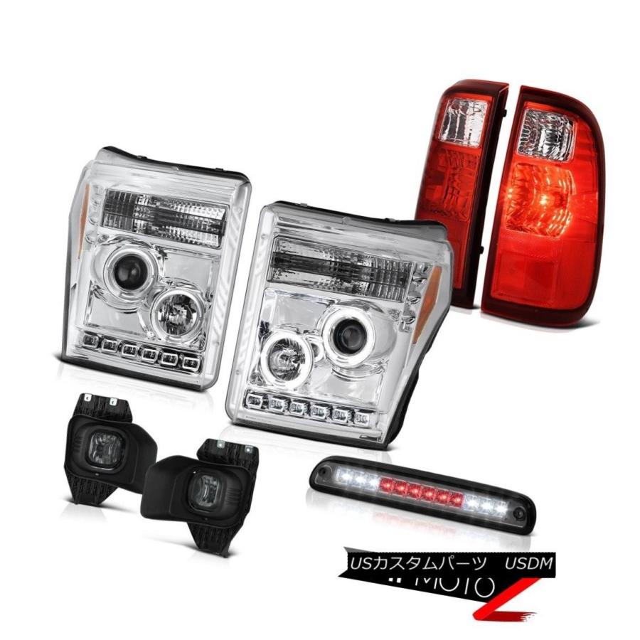 ヘッドライト 11-16 F250ターボディーゼルスモーク第3ブレーキランプフォグランプリアライトヘッドライト 11-16 F250 Turobdie