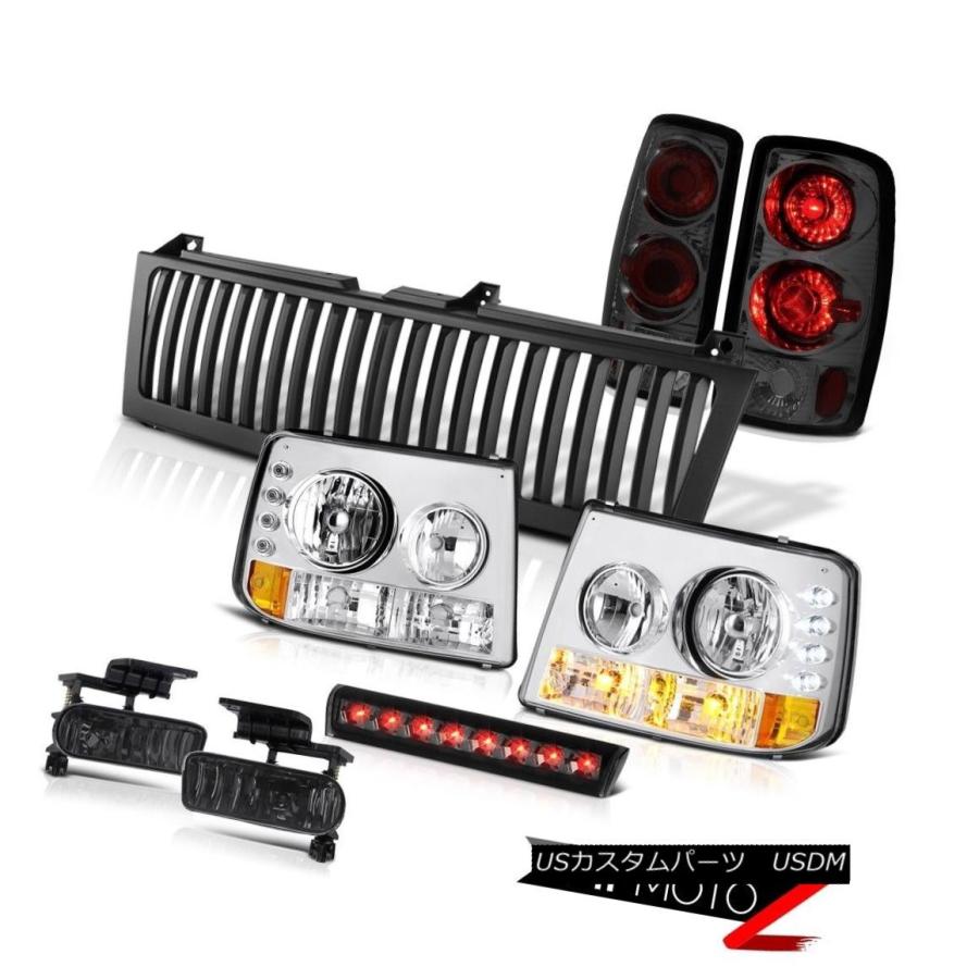 ヘッドライト ヘッドライトAltezzaテールランプ煙霧第3ブレーキLED黒00-06郊外6.0L Headlights Altezza Tail L