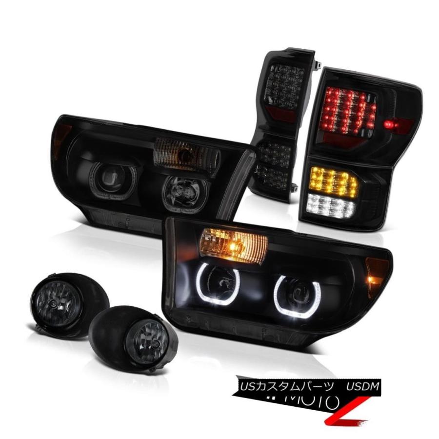 ヘッドライト 2007-2013 Toyota Tundra LimitedリアブレーキライトヘッドランプスモークフォグランプLED 2007-201