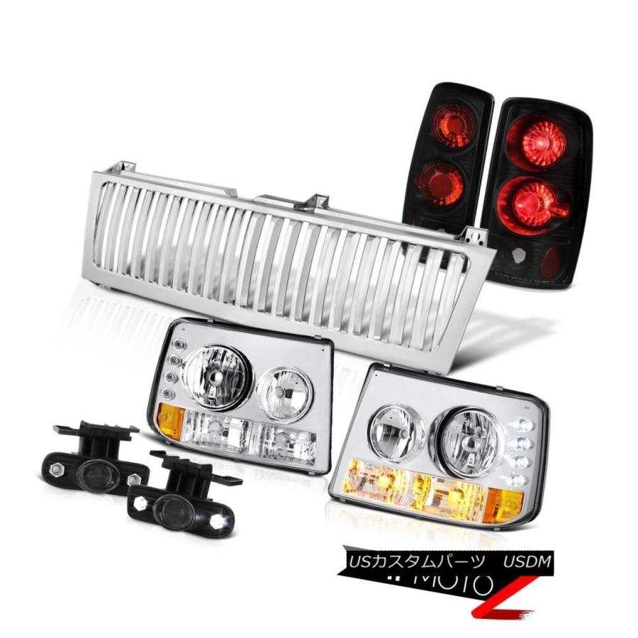 ヘッドライト 00-06郊外6.0Lバンパーヘッドランプリアテールライトドライビングフォグクロームグリル 00-06 Suburban 6.0L Bu