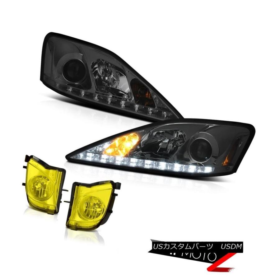 ヘッドライト 2006-2007-2008   -2009 Lexus IS250 IS350煙プロジェクターLEDヘッドライ