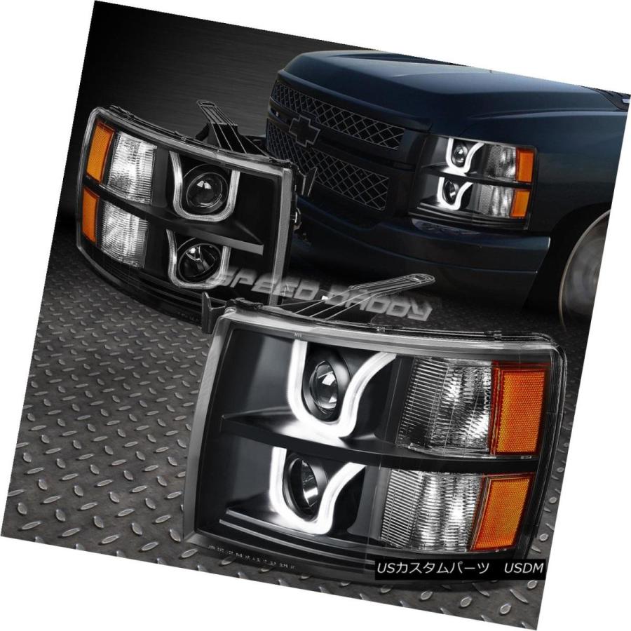 ヘッドライト U-HALO BLACK PROJECTORアンダーサイドヘッドライト+ 6000   07-13 SILVERの画像