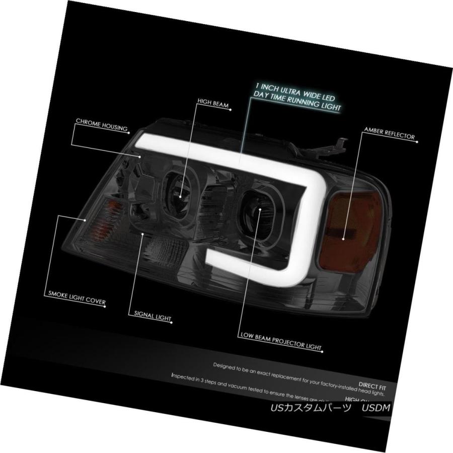 ヘッドライト [3D LEDバー] 04-08 FORD F-150 / MARK LTプロジェクターヘッドライト/ランプの画像