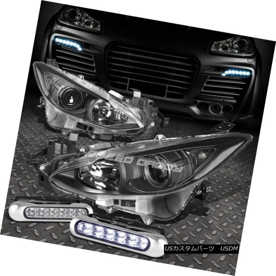 ヘッドライト BLACK HOUSING CLEAR SIDE PROJECTORヘッドライト+ 6 \"SL   14-16