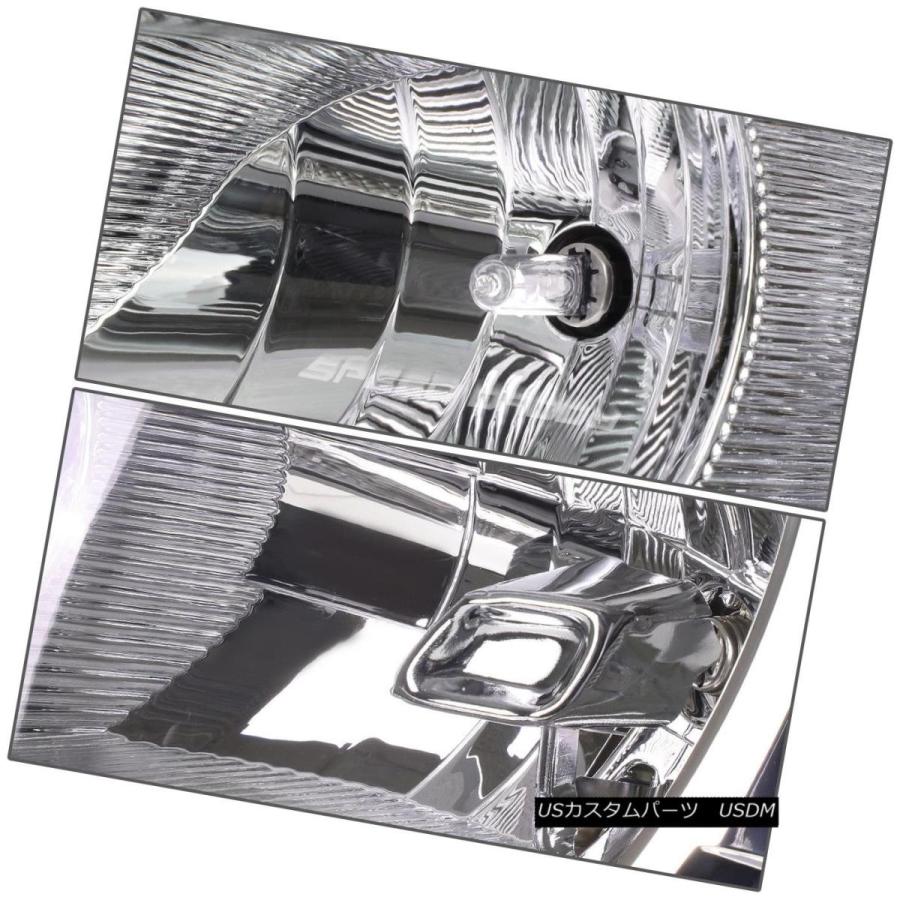 ヘッドライト CHROME HOUSING CLEAR SIDEヘッドランプ+ 6000k HID BULB + 13-16 ESCAPE用スリムバラの画像