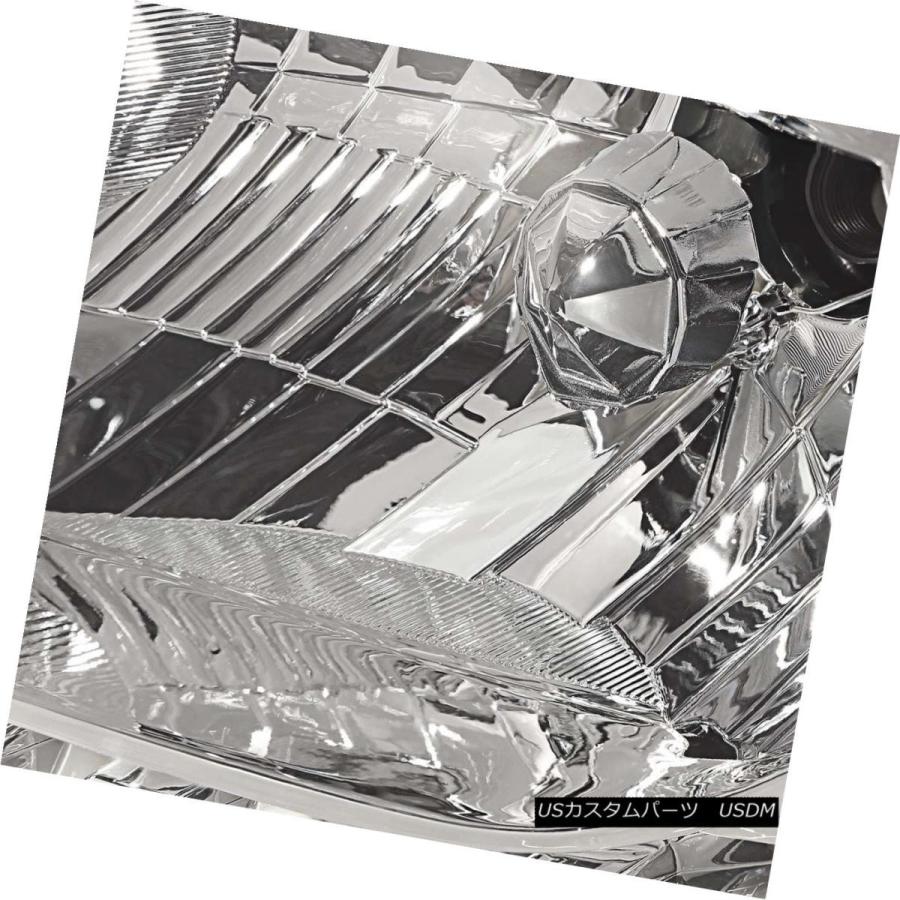 ヘッドライト CHROME HOUSING CLEAR SIDE LED DRLヘッドライト+ 6000   14-17 TUの画像