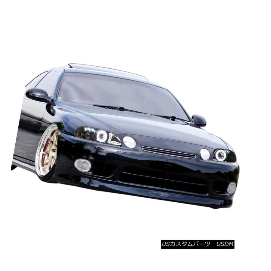 ヘッドライト CHROME HALO PROJECTOR HEADLAMPS + 92-00 Z30 SC300 / SC400の8つのLEDグリルDの画像