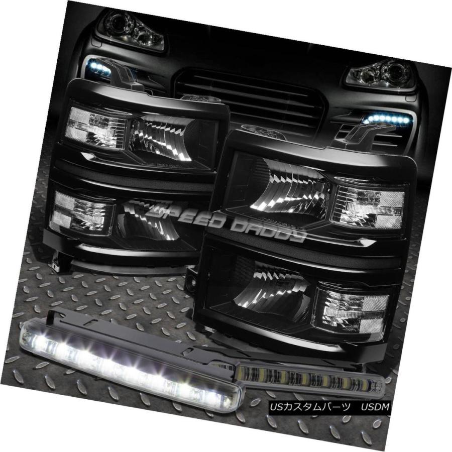 ヘッドライト BLACK HEADLIGHT + CLEA   Rコーナー信号ランプ+ SMOKE LED FOGライト14-