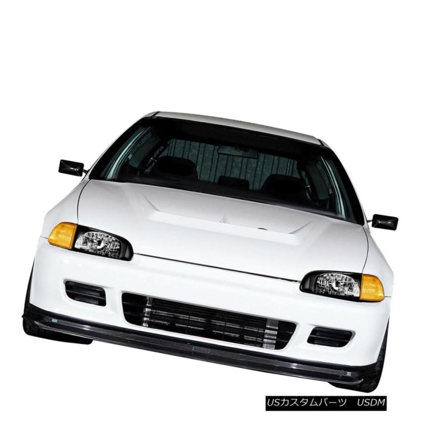 ヘッドライト BLACK HOUSING HEADLIGHT + CORN  ERライト+ 6000K HIDキット、92-95 EG8 Eの画像