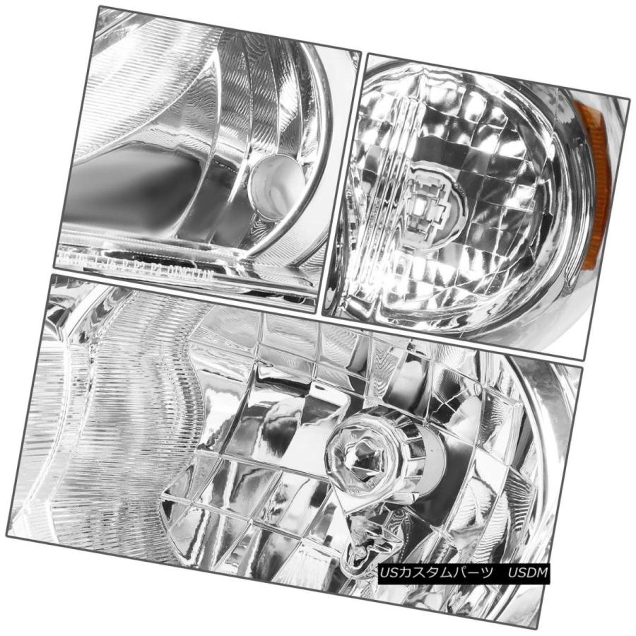 ヘッドライト 2011-2013 TOYOTA COROLLAペアクローム住宅アンバーコーナーヘッドライト/ランプセット FOR 2011-2013_1