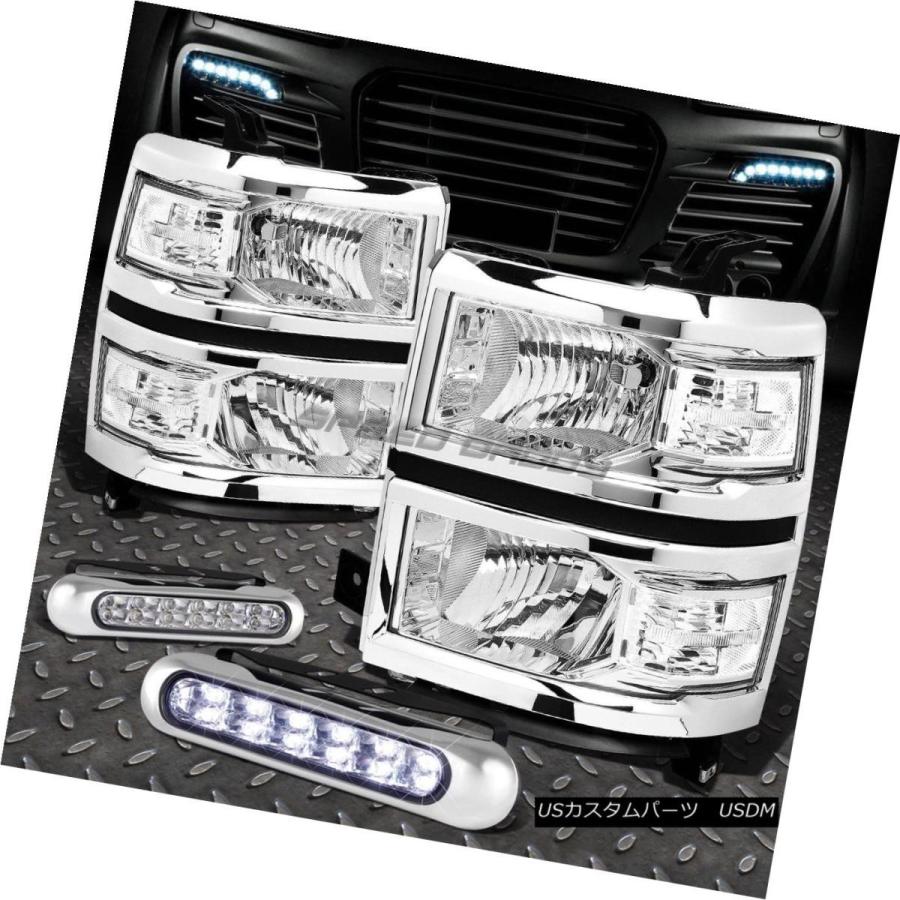 ヘッドライト CHROME HOUSING HEADLIGHT + CLEA   Rコーナー+ 14グリニッジ標準時K2XX用