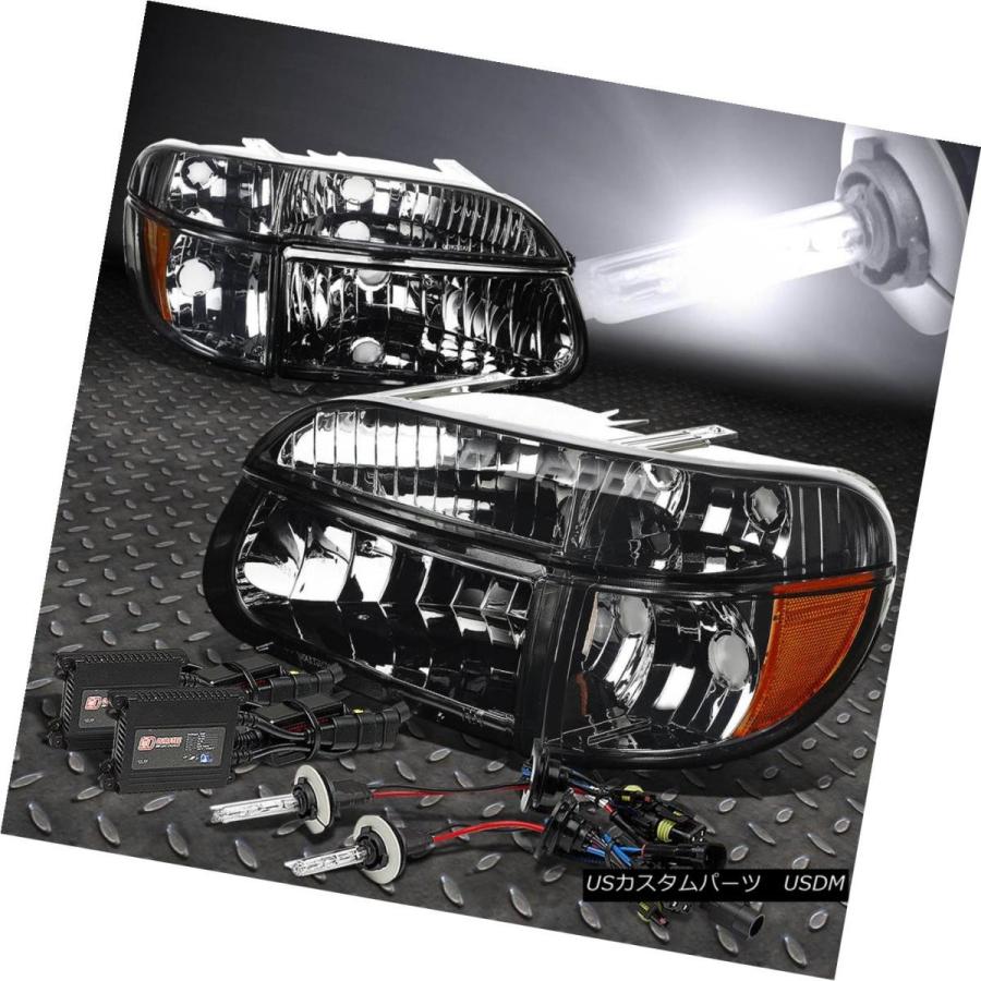 ヘッドライト SMOOKED HEADLIGHT + BUMP   ER +コーナーライト+ 95Kエクスプローラー/マウント