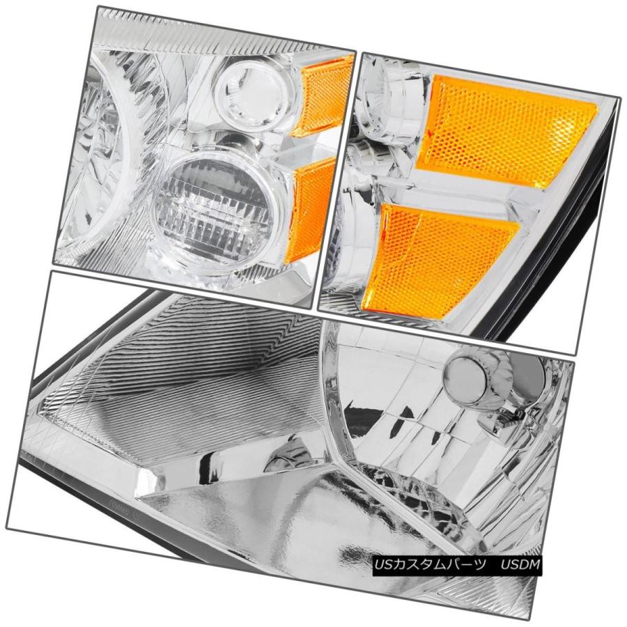 ヘッドライト 2004-2007 FORD FREESTAR / MERCU   RY MONTEREYペアクロームアンダーヘの画像