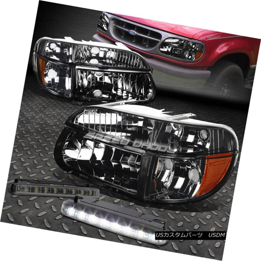 ヘッドライト SMOKED HEADLIGHT + BUMP   ER + CORNER + LED FOGライトキット95-