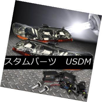 ヘッドライト FITS 98-02アコースティックヘッドライトアンバーランプ+ 9006 6000K HID KIT +スリムバラスト FITS 98