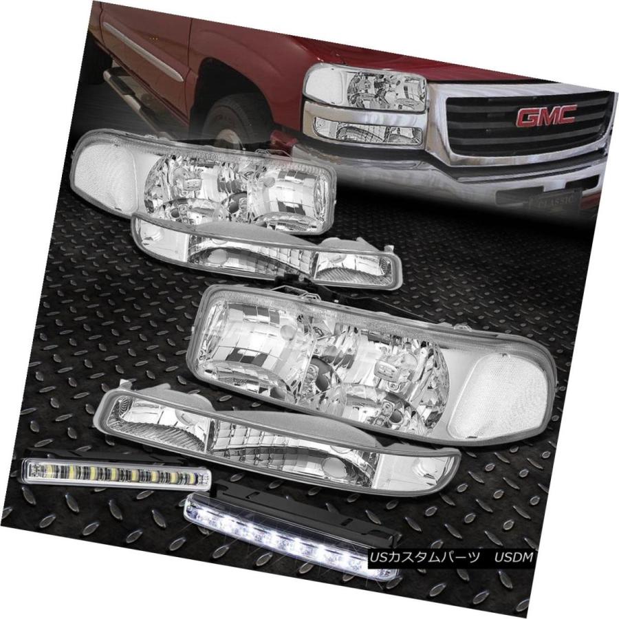 ヘッドライト CHROME HOUSING HEADLIGHT + CLEA   Rバンパーライト+ LED FOGライト（9
