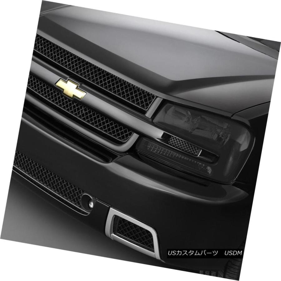 ヘッドライト SMOKED HOUSING HEADLIGHT + CLEA   Rコーナー+ホワイトLED 9006 HIDの画像