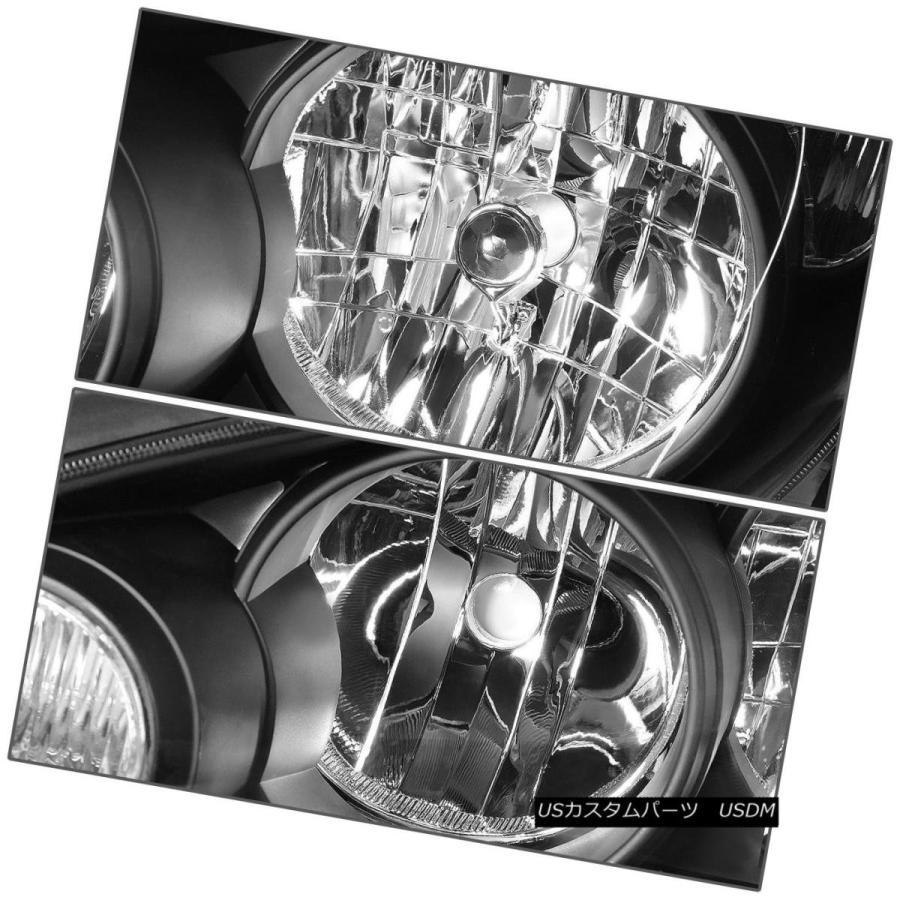 ヘッドライト BLACK HOUSING HEADLIGHT + AMBE   05-06 CAM用Rコーナー+ 6000K白の画像