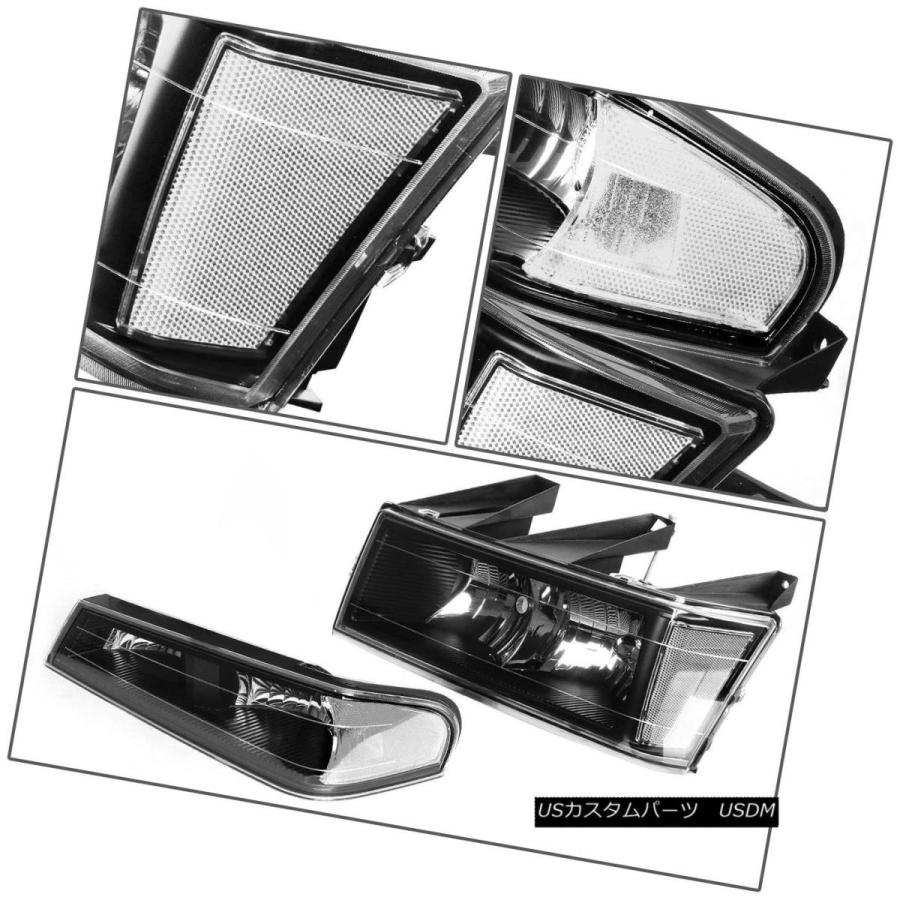 ヘッドライト 2004年から2012年の間、CHEVY COLORADO PAIR BLACK HOUSING CLEAR SIDEヘッドライト/ランの画像