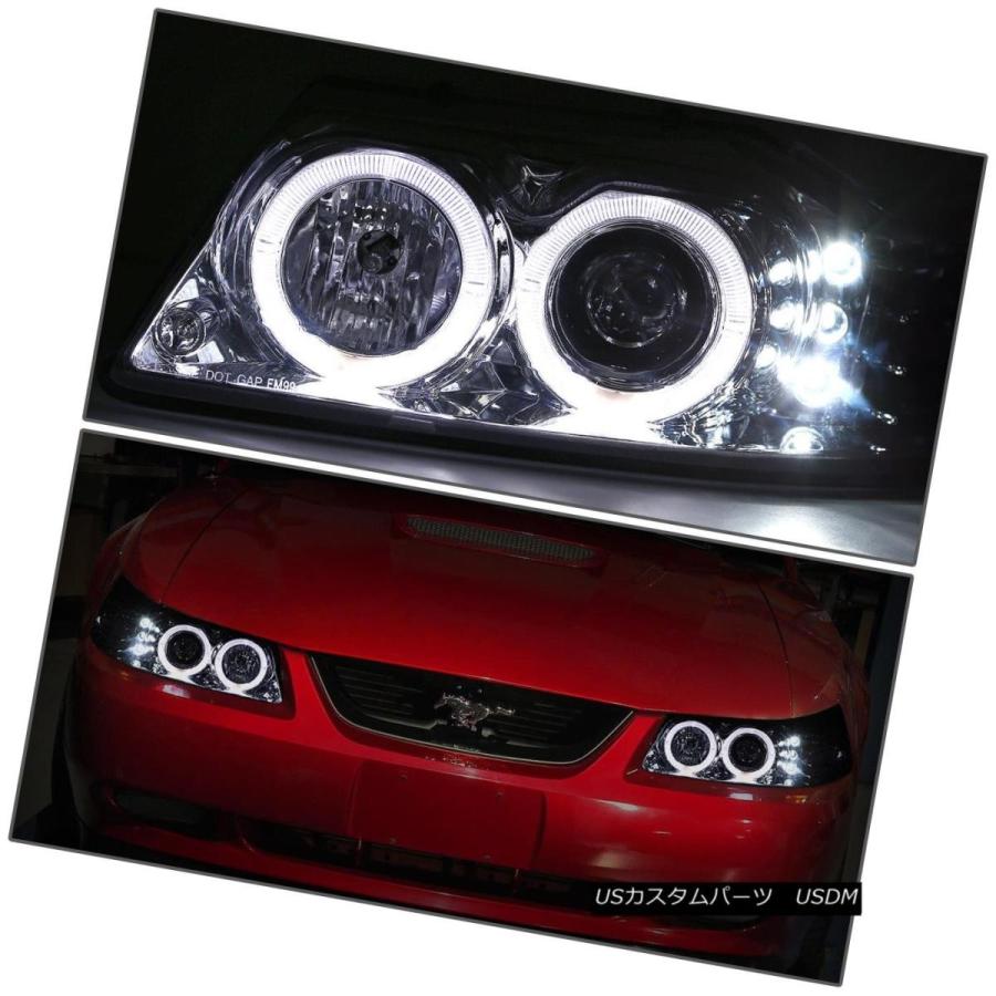 ヘッドライト クリアーハウジングハローLEDヘッドライト+コーン </ br> ER +ホワイトLED H1 HID W / FAN forの画像