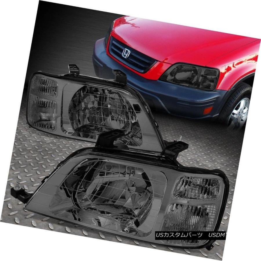 ヘッドライト FOR 97-01 CR-V RD1-RD3ペア吹き出し住宅明瞭なコーナー 