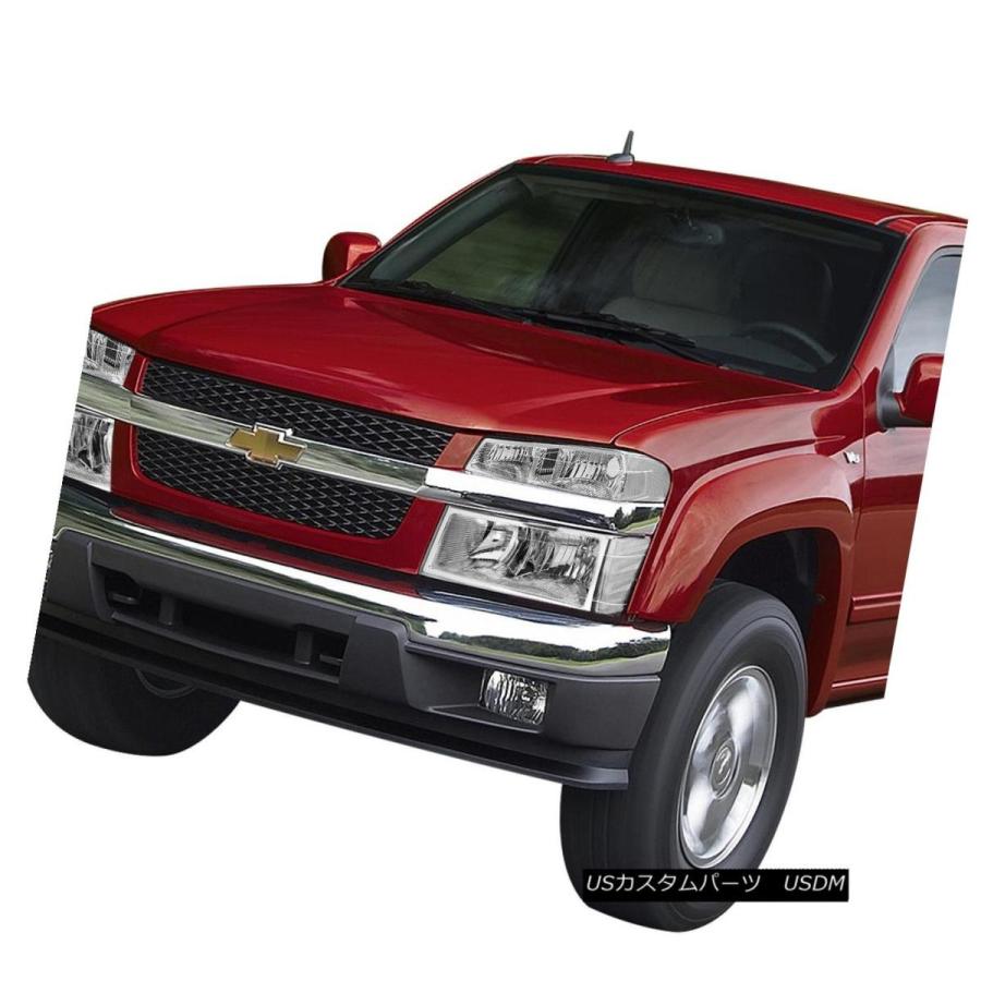 ヘッドライト CHROME HEADLIGHT + CLEA   Rコーナー+ 12 LEDグリルフォグライト04-12コロラの画像