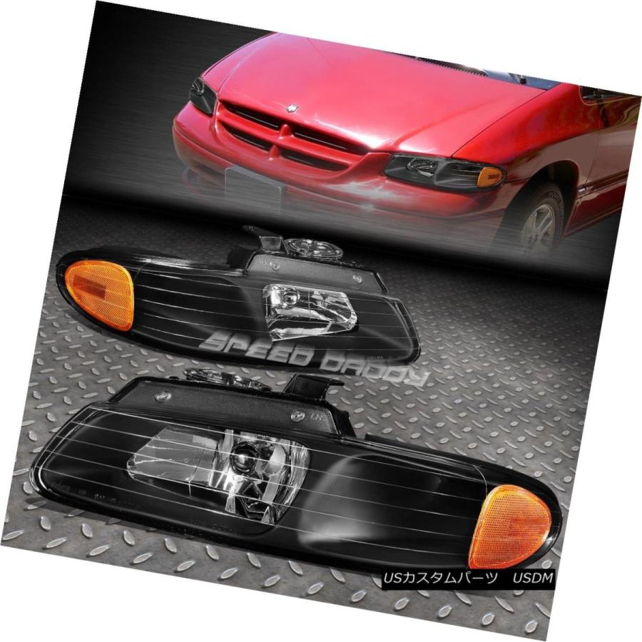 ヘッドライト BLACK HOUSING HEADLIGHT + AMBE   Rコーナー+ 6000K SLIM HID（9の画像