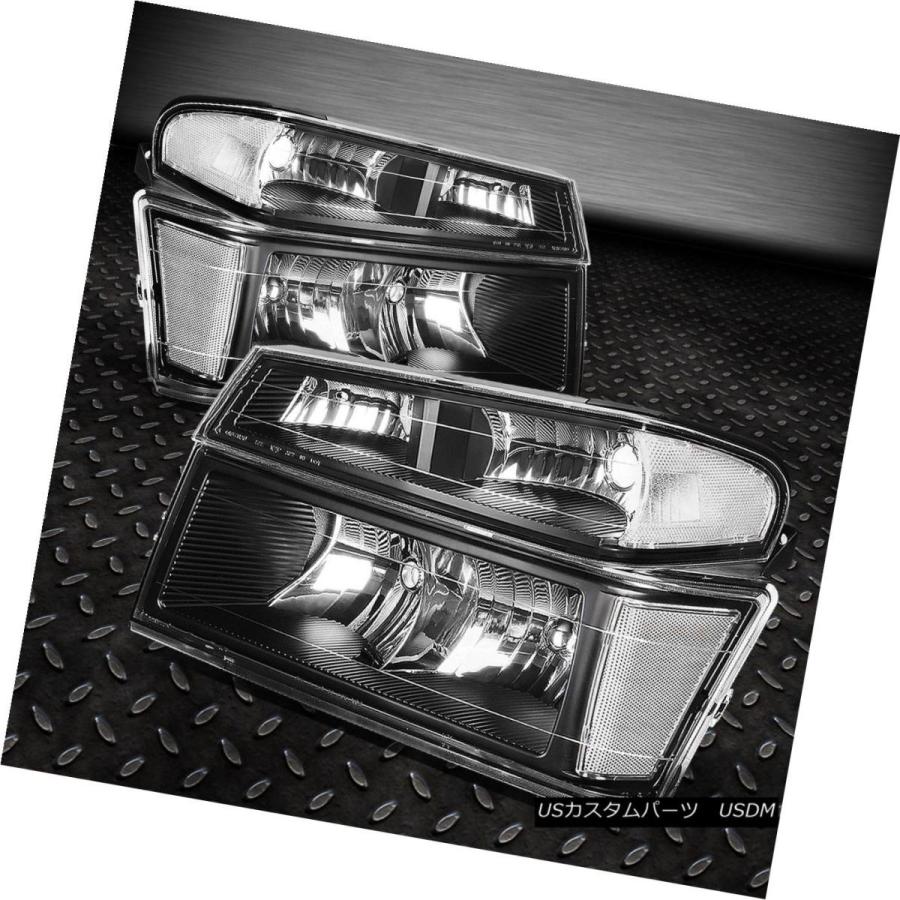 ヘッドライト BLACK HEADLIGHT + CLEA   R CORNER + 04-12 COLORADO / CANの画像