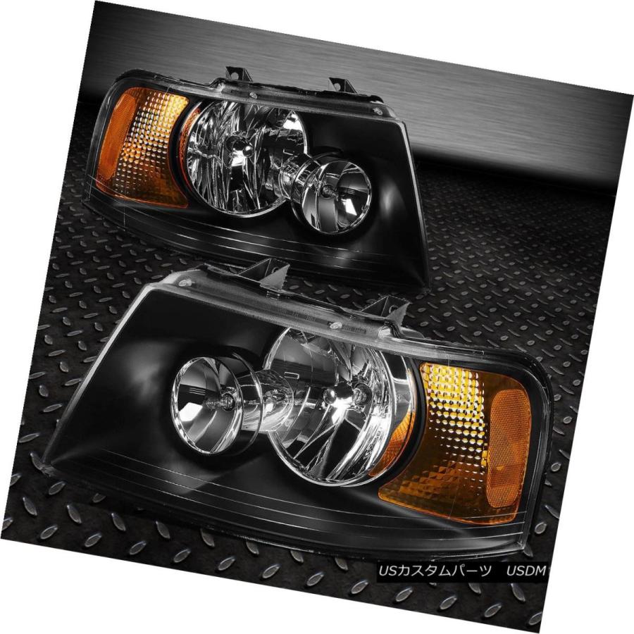 ヘッドライト BLACK HOUSING HEADLIGHT + AMBE   Rコーナーランプ+ 6000KスリムHID 0の画像