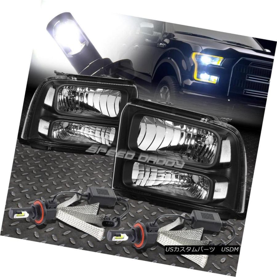ヘッドライト BLACK HOUSING HEADLIGHT + CLEA   Rコーナー+ 05-07スーパーライト用600