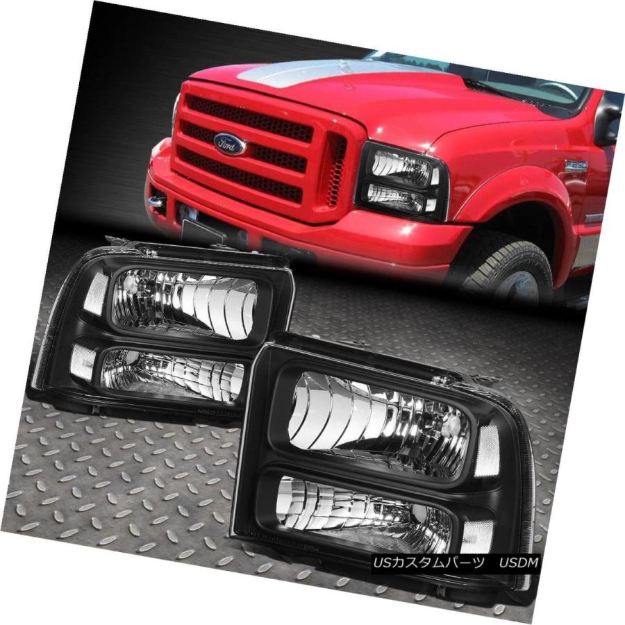 ヘッドライト BLACK HOUSING HEADLIGHT + CLEA   Rコーナー+ 05-07スーパーライト用600の画像