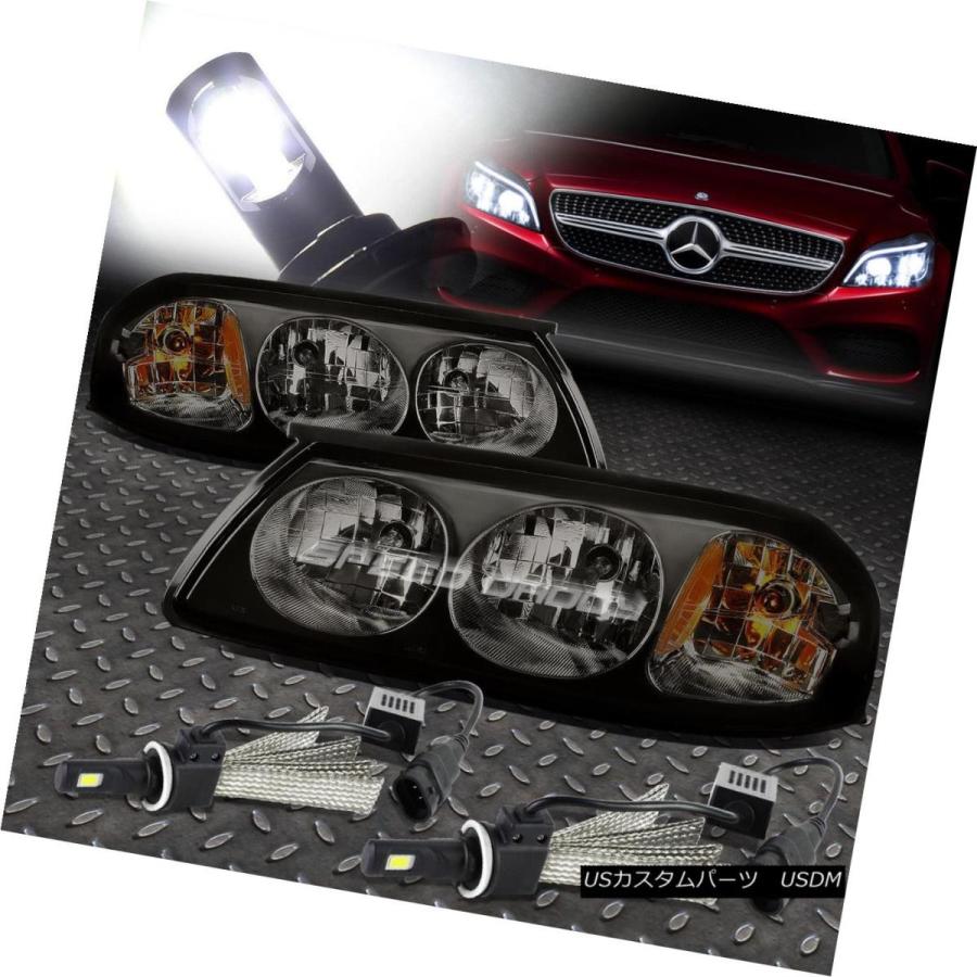 ヘッドライト SMOKED HOUSING HEADLIGHT + AMBE   Rコーナー+ 00000 IMPALA用60